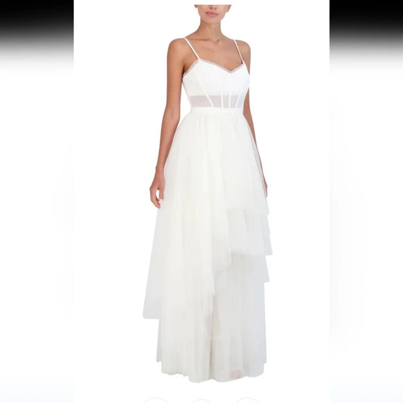 BCBGMaxAzria prom maxi dress Size 6 - Picture 6 of 7